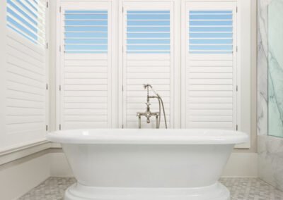 Bathroom shutters from Camelot Interiors
